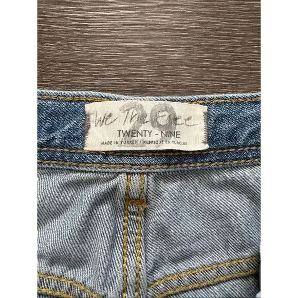 Free People Maggie Straight Distressed Ankle Jeans Women’s Size 29 - Picture 7 of 8